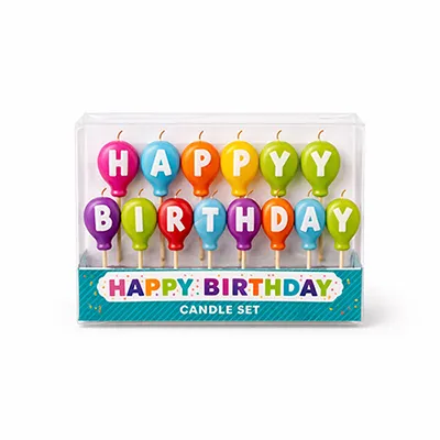 pic of Balloon Shaped Birthday Candles