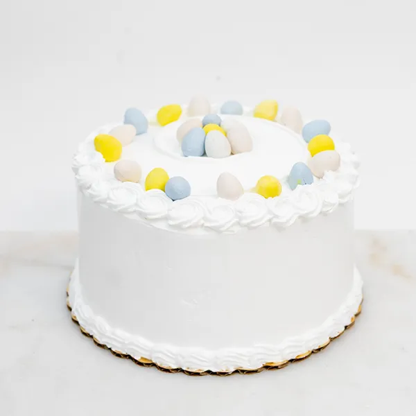 Easter Vanilla Cake