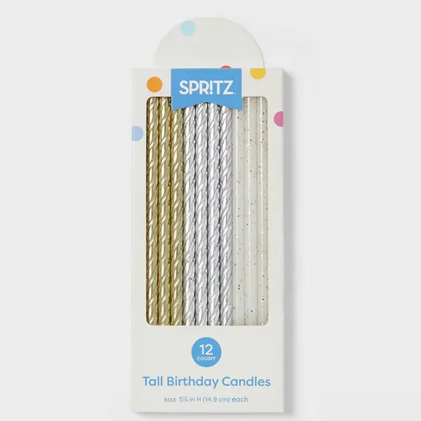 Tall Birthday Candles