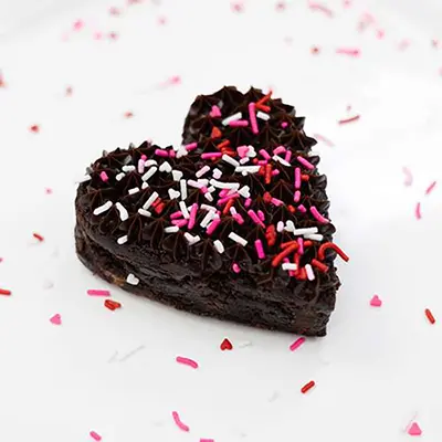 pic of Valentine's Heart Brownie 