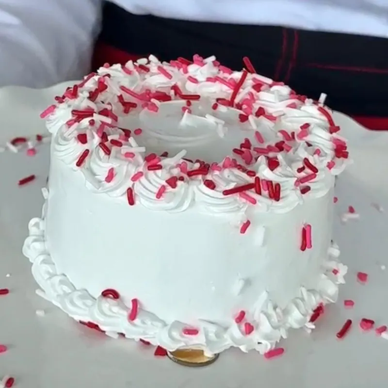 Valentine's Vanilla Cake